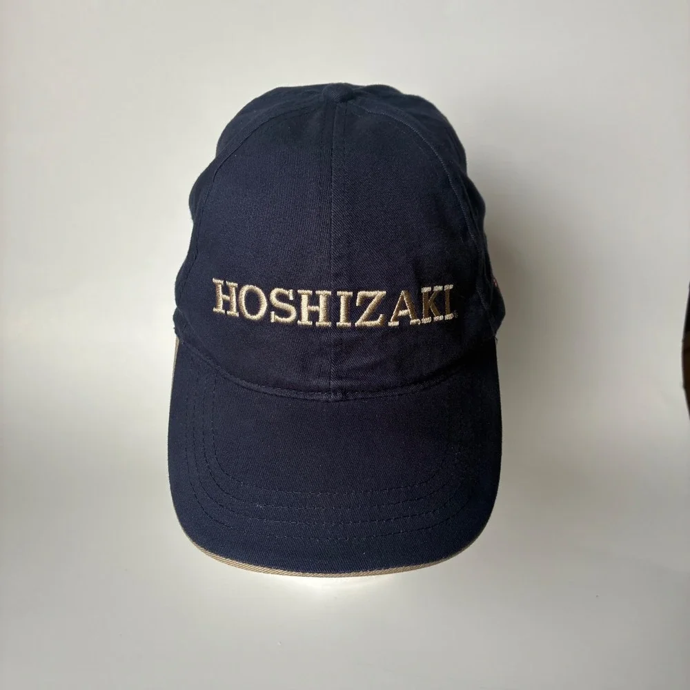 Hoshizaki America Ice Makers Factory Trained Embroidered Navy Adjustable Hat/Cap